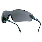 Bolle veiligheidsbril Ampato bruin glas zwart montuur