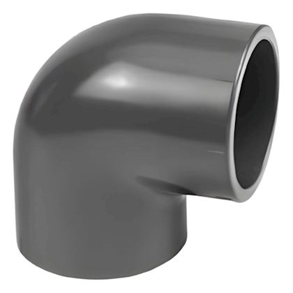 Girpi PVC knie 90° 63 mm mof/mof
