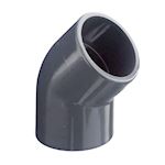 Girpi PVC knie 45° 63 mm mof/mof