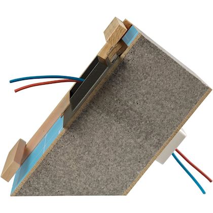 Ubbink Solar dakdoorvoer voor kabel en leidingen, 15°-55°