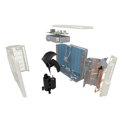 Hitachi airHome 800 buitenunit 2,5 kW R32