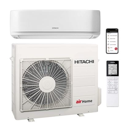 Hitachi airHome 600 binnen + buitenunit 6,0 kW R32 (incl. IR afstandsbediening en Wifi)