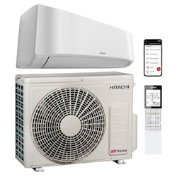 Hitachi airHome 400 binnen + buitenunit 2,0 kW R32 (incl. IR afstandsbediening en Wifi)
