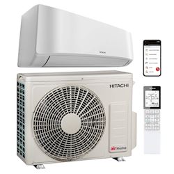 Hitachi airHome 400 binnen + buitenunit 3,5 kW R32 (incl. IR afstandsbediening en Wifi)