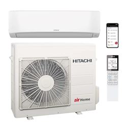 Hitachi airHome 400 binnen + buitenunit 6,0 kW R32 (incl. IR afstandsbediening en Wifi)