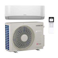 Hitachi airHome 200 binnen + buitenunit 2,0 kW R32 (incl. IR afstandsbediening excl. Wifi)