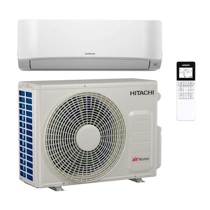 Hitachi airHome 200 binnen + buitenunit 5,0 kW R32 (incl. IR afstandsbediening excl. Wifi)
