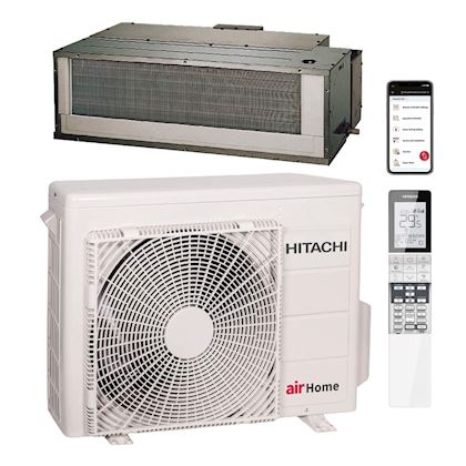 Hitachi airHome Ducted binnenunit + buitenunit 3,5 kW R32