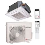 Hitachi airHome Cassette plafond binnen + buitenunit 2,5 kW R32 (excl. uitblaaspaneel incl. Wifi)