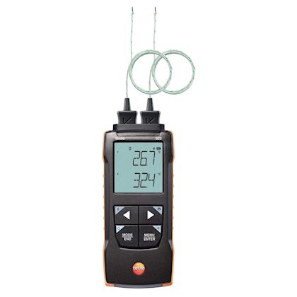 Testo 922 verschiltemperatuur-meetinstrument voor TE type K met app-koppeling
