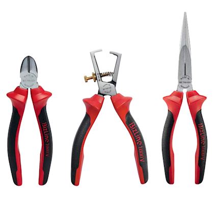 Bizline geïsoleerde tangen 1000V (3 stuks)