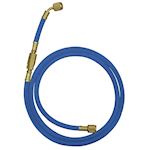 Mastercool standaard slang 180 cm blauw met afsluiter werkdruk 52 Bar 90263-72