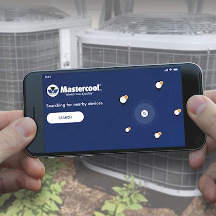Mastercool Spartan 4-weg digitale manifoldset met Bluetooth + 2 temperatuurklemmen