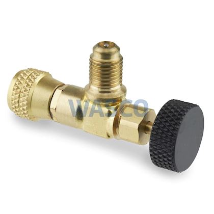 Mastercool haakse schräderopener 5/16" binnendraad x 1/4" buitendraad