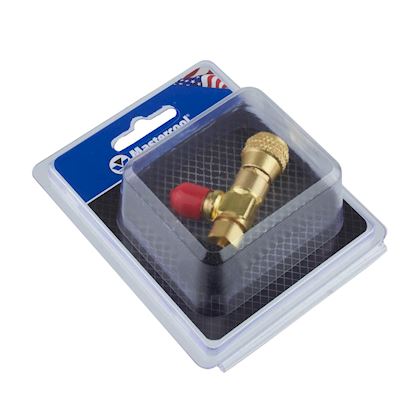 Mastercool haakse schräderopener 5/16" binnendraad x 1/4" buitendraad