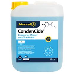 Advanced CondenCide verdamperreiniger jerrycan van 5 liter concentraat goed voor werkzaam 35 liter, goedgekeurd door het CTGB!
