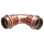 Vsh CoolPress bocht 90° FF 7/8" uitwendig (per zakje a 3 stuks)