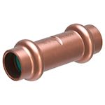 Vsh CoolPress rechte koppeling FF 1/2" inwendig (per zakje a 5 stuks)