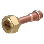 Vsh CoolPress flare koppeling bronzen moer FF 1/2" (per zakje a 2 stuks)