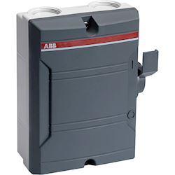 ABB werkschakelaar 2-polig 25A IP65 (M25) zonder wartels