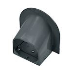 Inoac plafond/wand eindstuk NA-75-Z Antraciet RAL7016