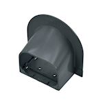 Inoac plafond/wand eindstuk NA-100-Z Antraciet RAL7016