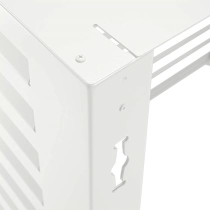 Evolar Evo-cover omkasting Medium wit aluminium gepoedercoat 800 x 1100 x 550 mm + condensorschot en opstelvoetjes