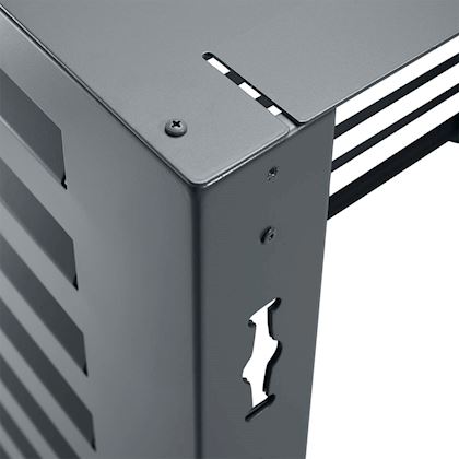 Evolar Evo-cover omkasting Small donker antraciet aluminium gepoedercoat 700 x 1000 x 500 mm + condensorschot en opstelvoetjes