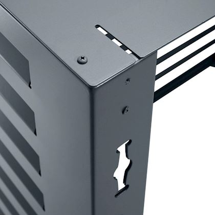 Evolar Evo-cover omkasting Medium donker antraciet aluminium gepoedercoat 800 x 1100 x 550 mm + condensorschot en opstelvoetjes