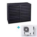 Evolar Evo-cover omkasting Small houtskool grijs 700 x 1000 x 500 mm + condensorschot