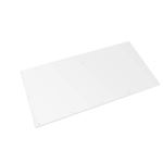 Evolar Evo-bottom onderplaat Small wit aluminium gepoedercoat 1000 x 500 mm