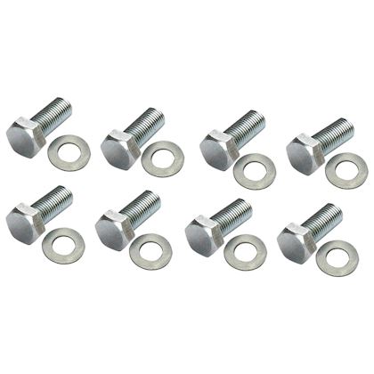Soleco trillingsdemperset Bruin 70-120kg M8  (2x Wit + 2x Rood)