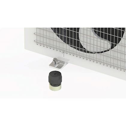 Soleco trillingsdemperset Rood 120-170kg M8  (2x Wit+ 2x Rood)