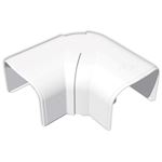 Tecnosystemi Optima platte bocht verstelbaar 80°-140° CPS135 Zuiverwit RAL9010