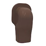 Tecnosystemi Excellens muur afdekkap  TMQ72 Bruin RAL8017