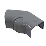 Tecnosystemi Optima platte bocht verstelbaar 80°-140° CPS102 Antraciet RAL7016