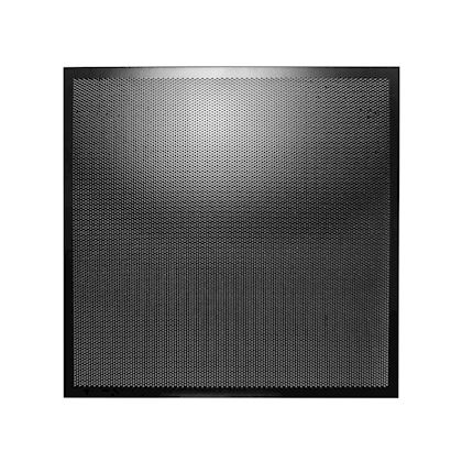 AircoFlow geperforeerd rooster zwart SQL-600 RAL 9005