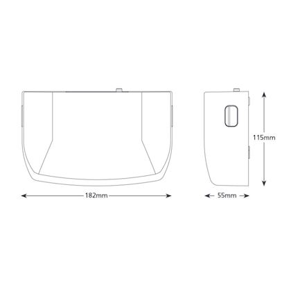 Aspen Mini Blanc condenspomp max. 12 l/u opvoerhoogte max. 10 m