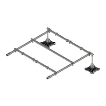 Big Foot Multiframe XL 1,5 x 1,5 m Hoge voet, verlengdeel 1 meter