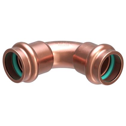 Vsh CoolPress bocht 90° FF 1" uitwendig (per zakje a 2 stuks)