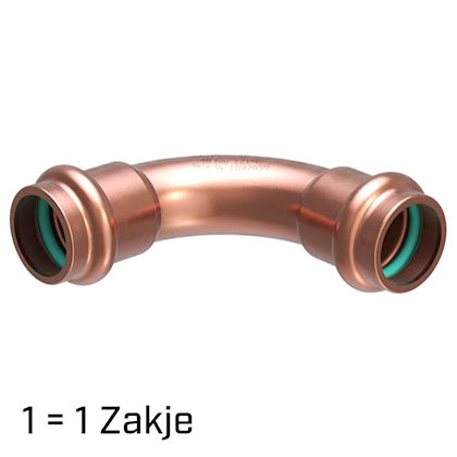 Vsh CoolPress lange bocht 90° FF 1.3/8" uitwendig (per zakje a 3 stuks)