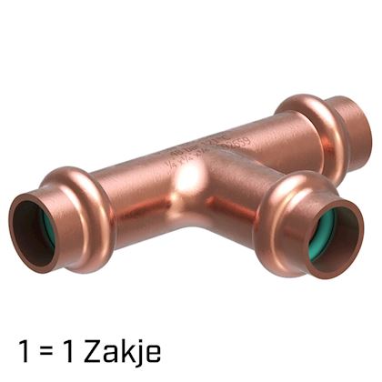 Vsh CoolPress T-stuk FFF 1.3/8" inwendig