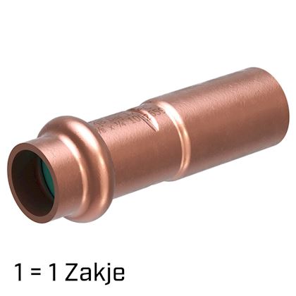 Vsh CoolPress verloop F 5/8" x 1/2" uitwendig x inwendig (per zakje a 2 stuks)