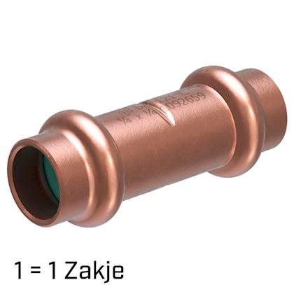 Vsh CoolPress rechte koppeling FF 1.3/8" inwendig (per zakje a 2 stuks)