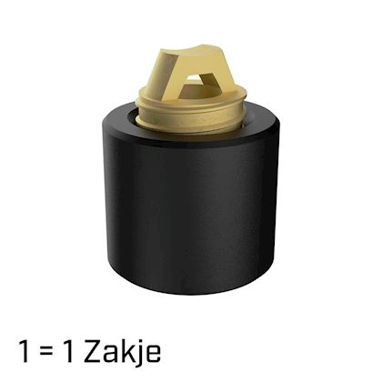 Fieldpiece set van 8 pakkingen 1/4" + 8 schräderdrukkers + 4 pakkingen 3/8" voor vulslangen