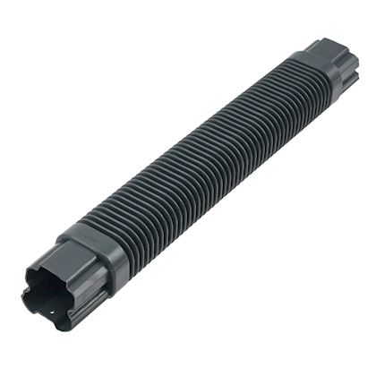 Inoac flexibele verbinding 550 mm NF-75-Z Antraciet RAL7016