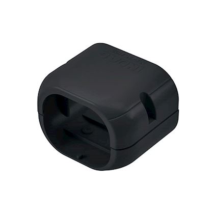 Inoac verloopsok NJ100/75 Zwart RAL9005