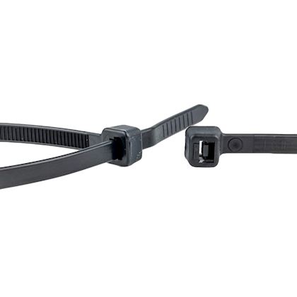 Universeel kabelbinder zwart 300 x 4,8 mm (100 stuks )