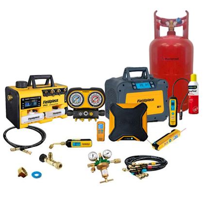 Fieldpiece BRL100/ATEX rated analoge meterset compleet professioneel A2L/A3 koudemiddelen R290