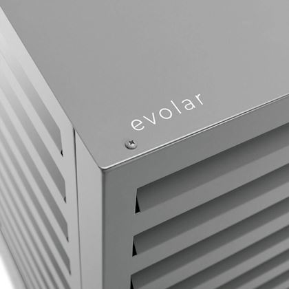 Evolar Evo-cover omkasting Medium licht antraciet aluminium gepoedercoat 800 x 1100 x 550 mm + condensorschot en opstelvoetjes